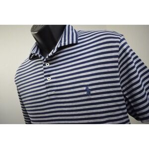 Polo Ralph Lauren Golf Polo Striped Classic Fit Short Sleeve Mens Size Large